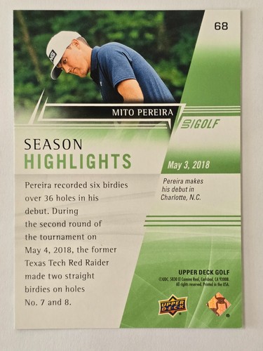2024 Upper Deck Golf Base--You pick...Complete Your Set! - Bild 58 von 96