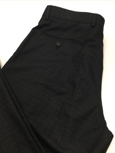 $79.50 Ralph Ralph Lauren Mens Comfort Flex Pants Pleated Dress CHARCOAL 36X32 - 第 4/8 張圖片