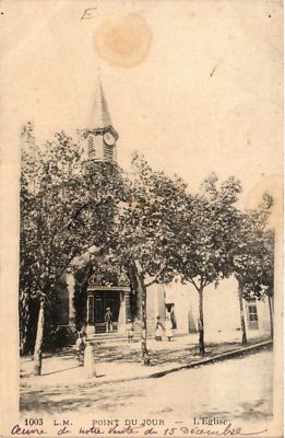 Old postcard AK Le POINT-du-JOUR - Church (639793)