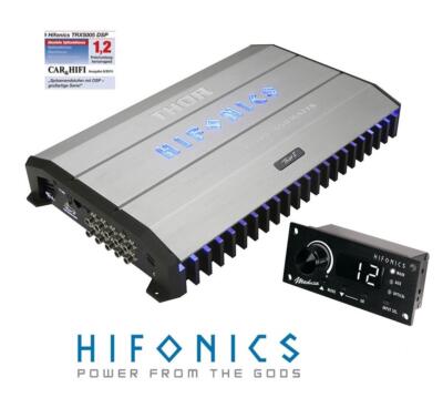 HIFONICS TRX-5005DSP 5-Channel DSP Processor Amplifier with Remote