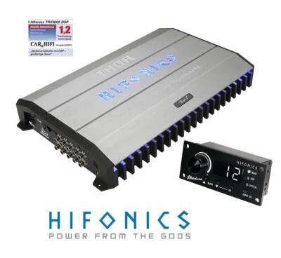 HIFONICS TRX-5005DSP 5 canales DSP procesador amplificador con mando a distancia