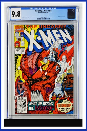 Uncanny X-Men #284 CGC Graded 9.8 Marvel January 1992 White Pages Comic Book