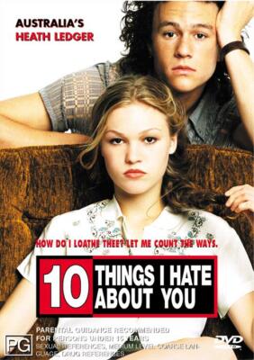 10 Things I Hate about You (DVD, 1999) 9398520611037 Australia