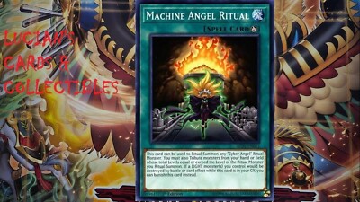 A470 YUGIOH SPELL CARD MACHINE ANGEL RITUAL LED4-EN021 | eBay