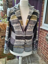 Lulu-h Jacket Size Xl Black Yellow Multi
