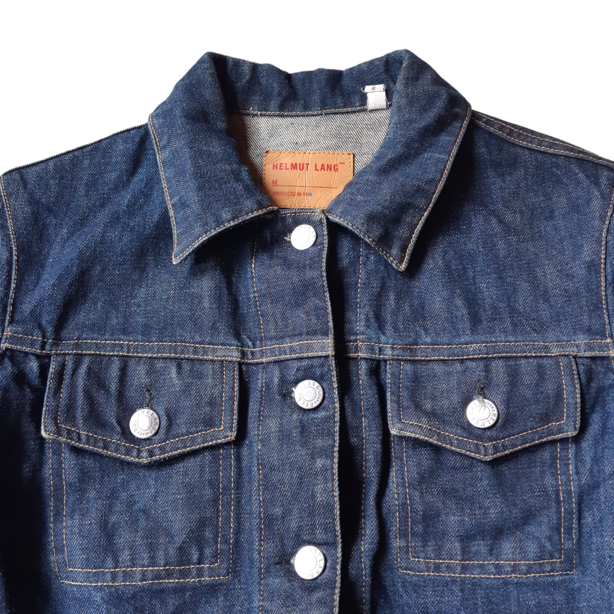 HELMUT LANG 1998 Type 2 Denim Jacket size Medium/40 Women
