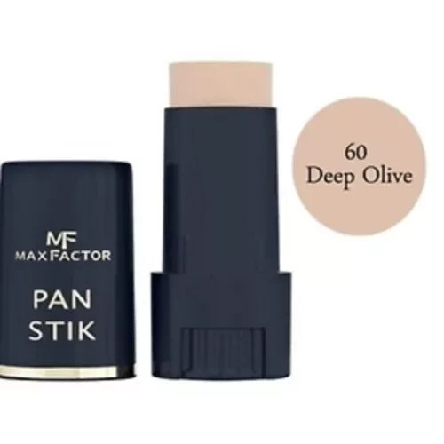 Max Factor Pan-Stik Foundation - Deep Olive 60 Full Coverage - Picture 1 of 1