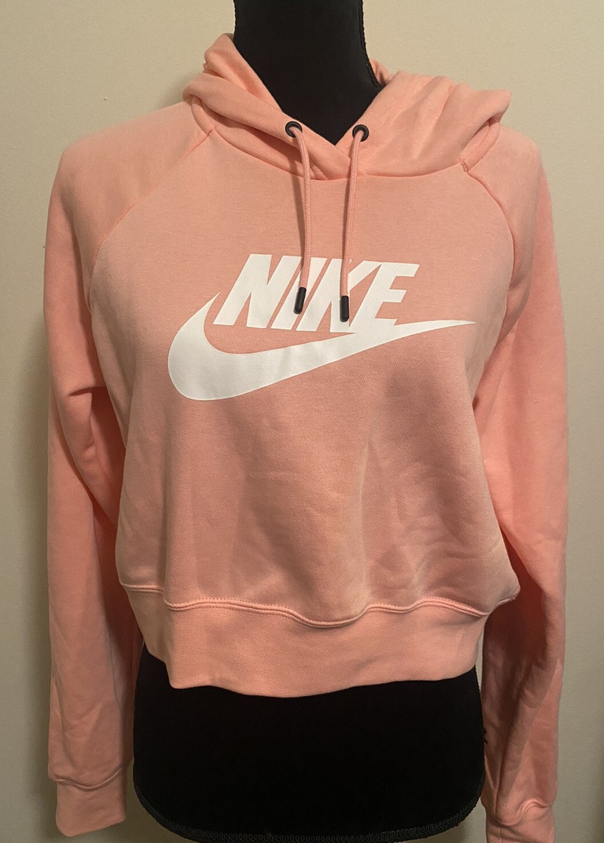 nike pale pink hoodie