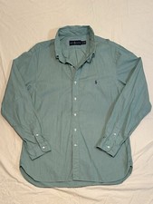 Polo by Ralph Lauren Dress Shirt Green 17/43