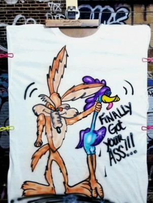 Wile E Coyote and the Road Runner Finally Got Your Ass T-Shirt