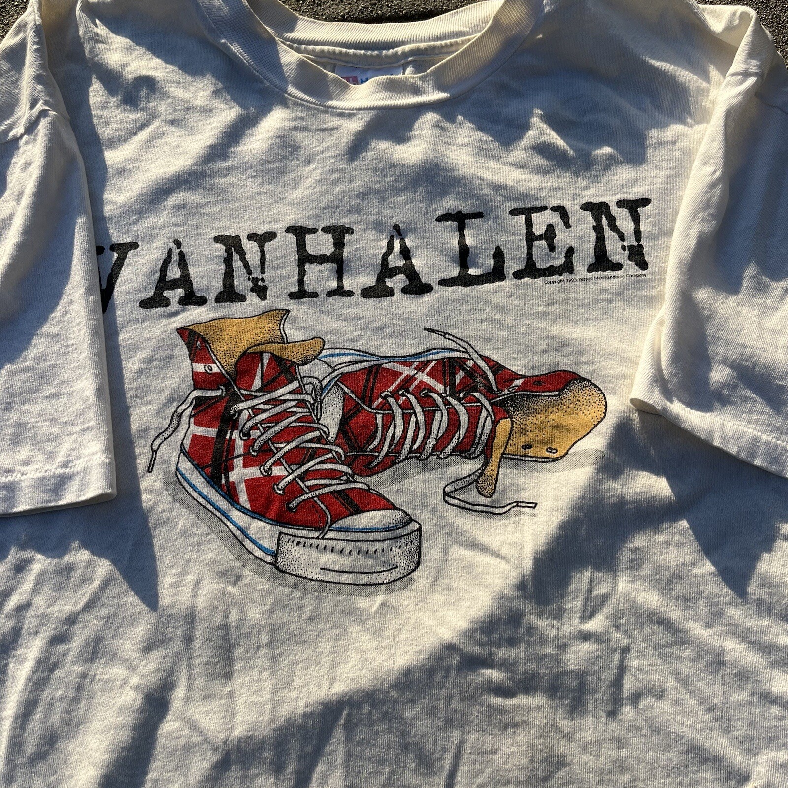 Vintage 1992 Van Halen Tour T-shirt. Made in USA