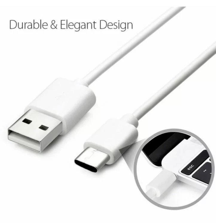 Cargador de pared rápido + cable de carga tipo C para Samsung Galaxy A12 A13 A32 5G Foto 3 de 3