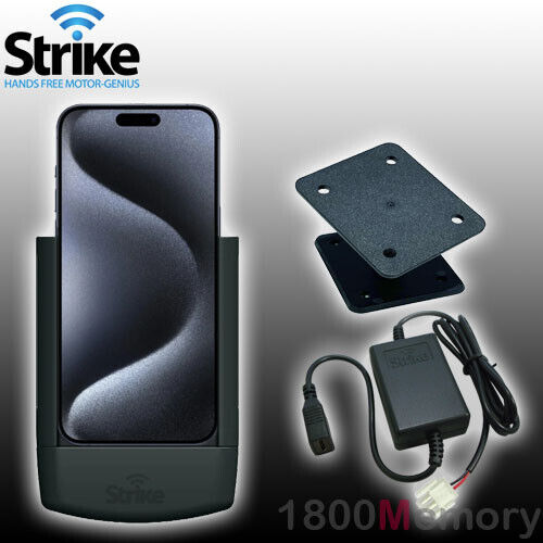 Strike Alpha Car Cradle External Antenna Connection for Apple iPhone 15 Pro 6.1" - Foto 1 di 1