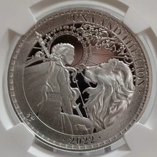 2022 Saint Helena (EIC) Una and the Lion NGC PF69UC BOX/COA 1500 Coins minted
