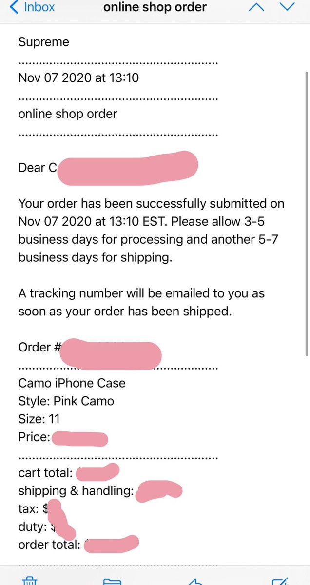 Supreme iPhone 11 Pink Phone Case, In Hand, Brand New And Ready To