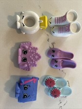 Shopkins McDonald's Happy Meal Toys - Lot of 10 - Dress, Shoes, Purse, Polish