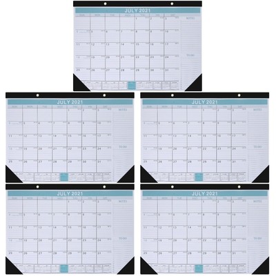 5 Pcs Planen Sie Planungskalender Büro Wandkalender Hauskalender