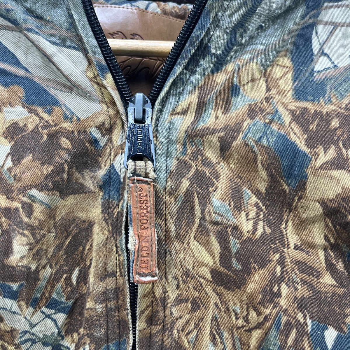 Vintage Camo Hooded Real Tree Jacket XS | eBay