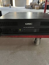 QSC ISA500Ti Power Amplifier, 2 channel, rack mountable, with power cable