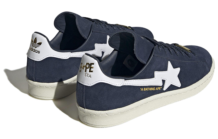 BAPE × adidas Campus 80's College Navy アディダス ID4770 A BATHING APE × adidas Campus 80's College Navy ID4770 Men's