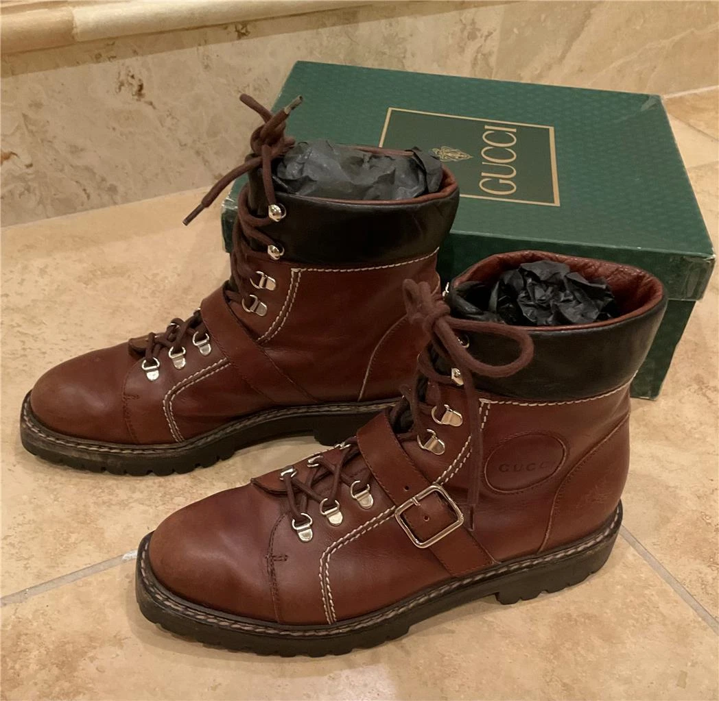 Gucci walking hotsell boots