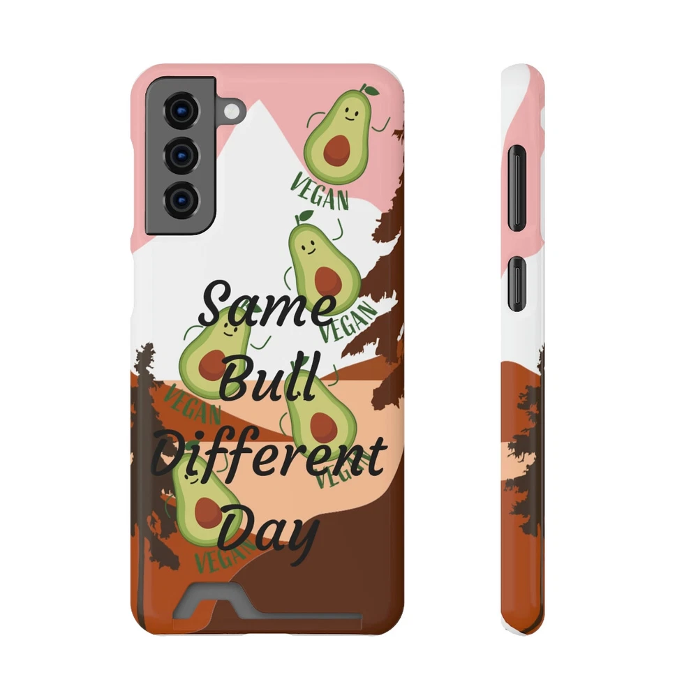 Slim Protective Phone Case with Built-in Card Holder  