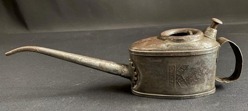 LEYLAND KAYES OILER OIL CAN 14 A 1/3 PT PUMP BUS WAGON ENGINE TRACTOR MACHINERY - Foto 6 di 8