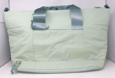 The North Face Womens Never Stop Weekender Duffel, Msty Sg/Drk Sg - GENTLY USED