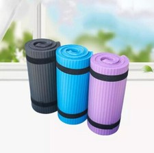 60x25x1.5cm Yoga Mat Anti-skid Sports Fitness Mat Thick NBR Comfort Foam Yoga Ma