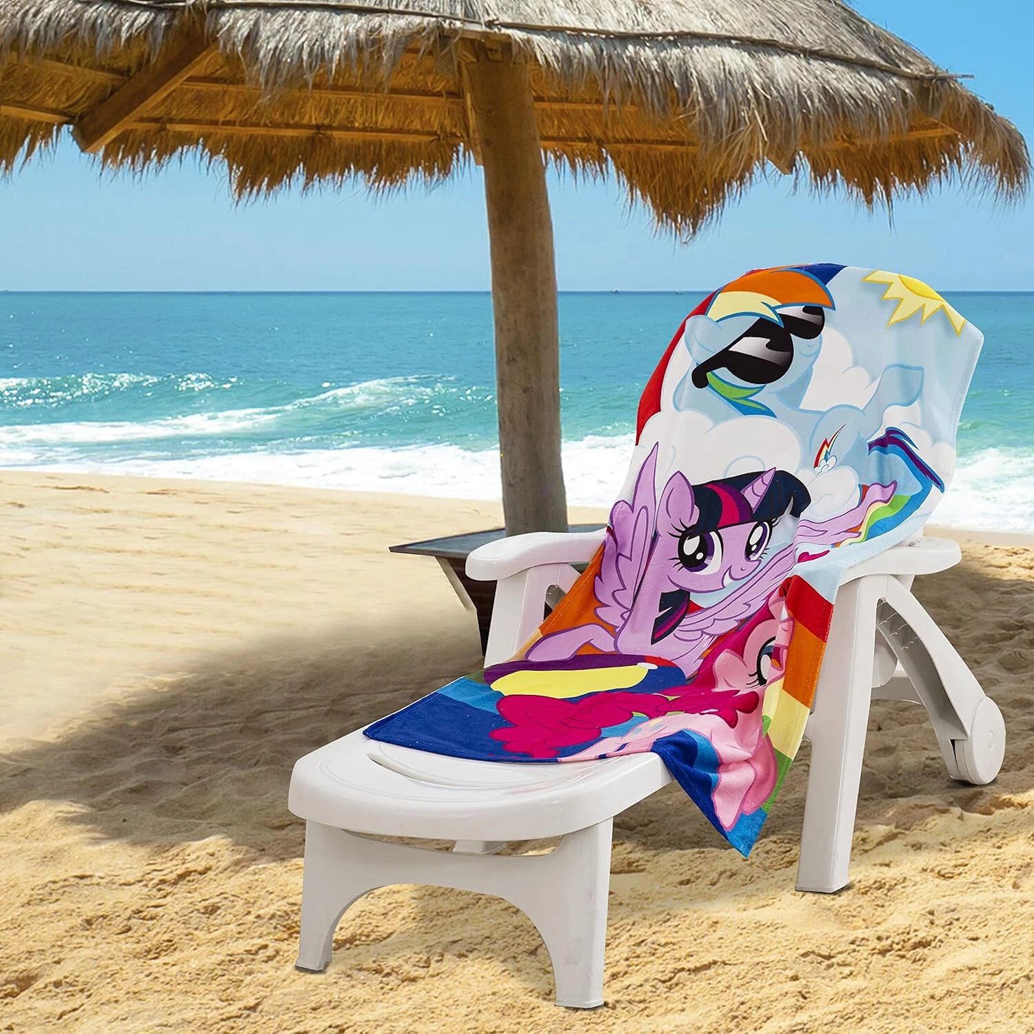 Towel - My Little Pony - Ponies Rainbow Dash Beach/Bath 30x60