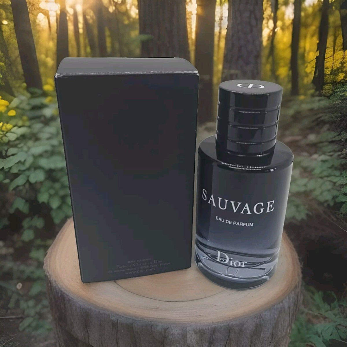 Dior SAUVAGE PARFUM 60ml 箱有り Sauvage Eau De Parfum Spray by Christian Dior 2oz for Men