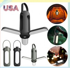 USB LED Flashlight Rechargeable Tent Light Camping Multifunctional Foldable Lamp
