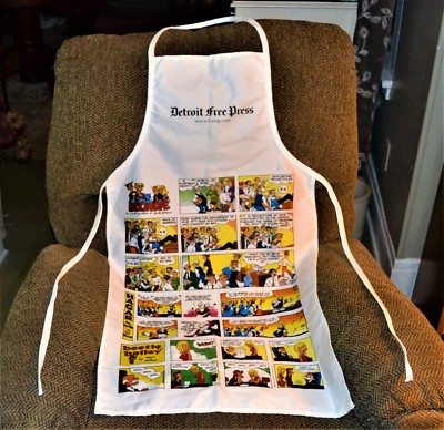 Kitchen Apron Detroit Free Press Comics Hagar Horrible Blondie Beetle Bailey