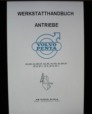 Werkstatthandbuch für Volvo Penta Z-Antriebe AQ 280 / 290 / 290 DP