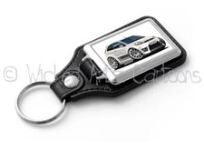 RetroArtz Cartoon Car Art Ford Fiesta MK6 ST 2006+ 'Facelift' Classic Key Ring