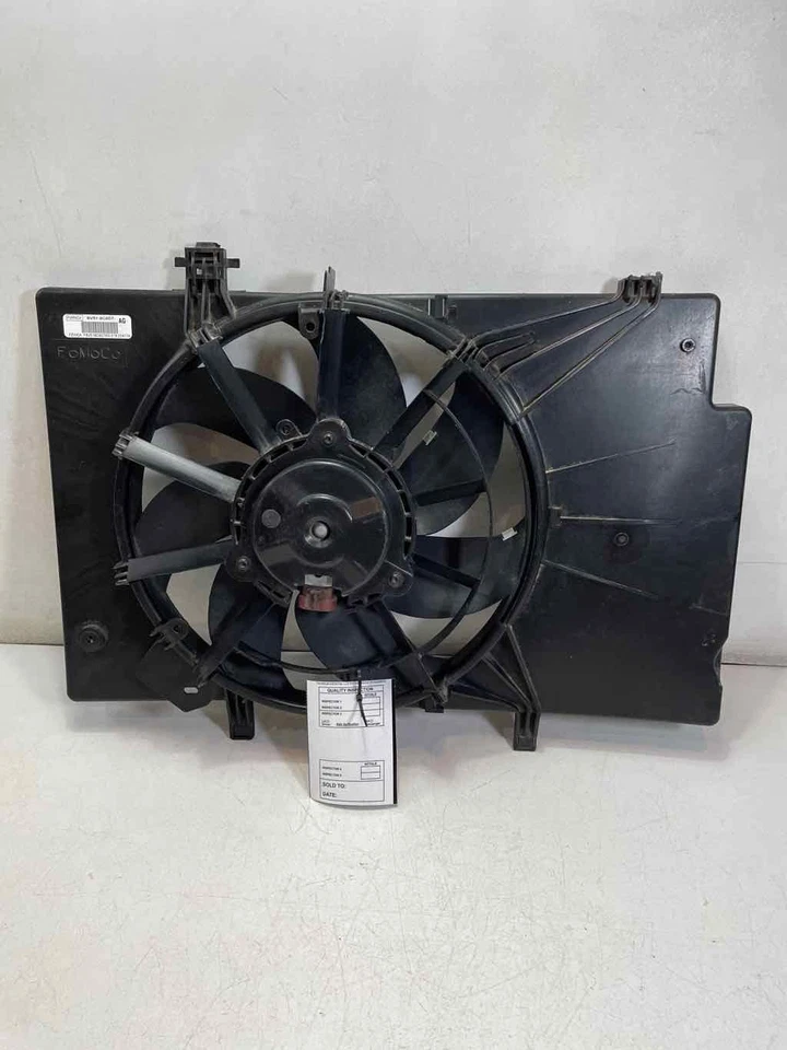 Conjunto de ventilador de motor de refrigeración 8v518c607-ag 1 pestaña roto para Ford Fiesta 2011-2019 Foto 3 de 4