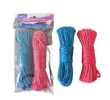 Multi purpose Rope - 2 Pack - 15 m each - 30 m total - outdoor and indoor