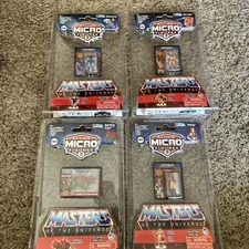 Worlds Smallest Masters of The Universe Micro Action Figures Lot Of 4