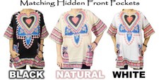 Womens Sweet Heart Dashiki Shirt AmericanDashiki 100 Cotton