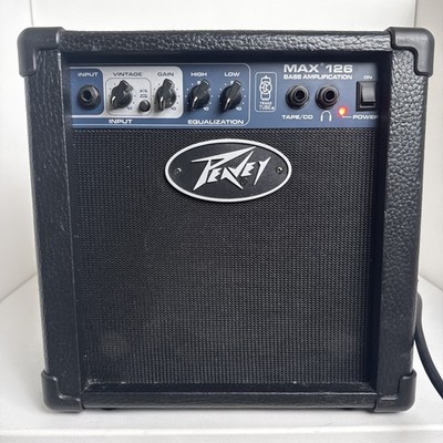 Peavey MAX 126 Bass Amplifier - 26W TransTube Practice Amp, Tested / Works