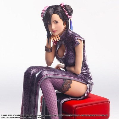 Final Fantasy VII Remake - Tifa Lockhart Static Arts Fighter Dress Figur Neu