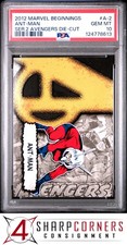 2012 MARVEL BEGINNINGS SERIES 2 AVENGERS DIE-CUT #A-2 ANT-MAN POP 3 PSA 10