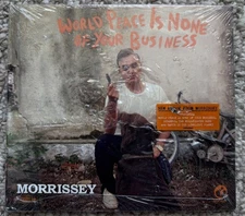 World Peace Is None of Your Business by Morrissey (CD, 2014) Brand New
