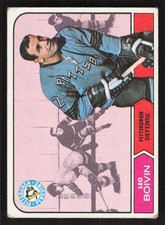 1968 TOPPS LEO BOIVIN 101 VG HOCKEY PITTSBURGH PENGUINS