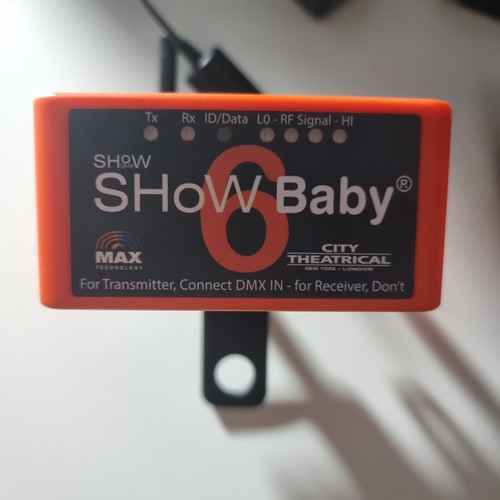 City Theatrical Show Baby 6 Wireless DMX Transceiver Pair x2 - Bild 2 von 5