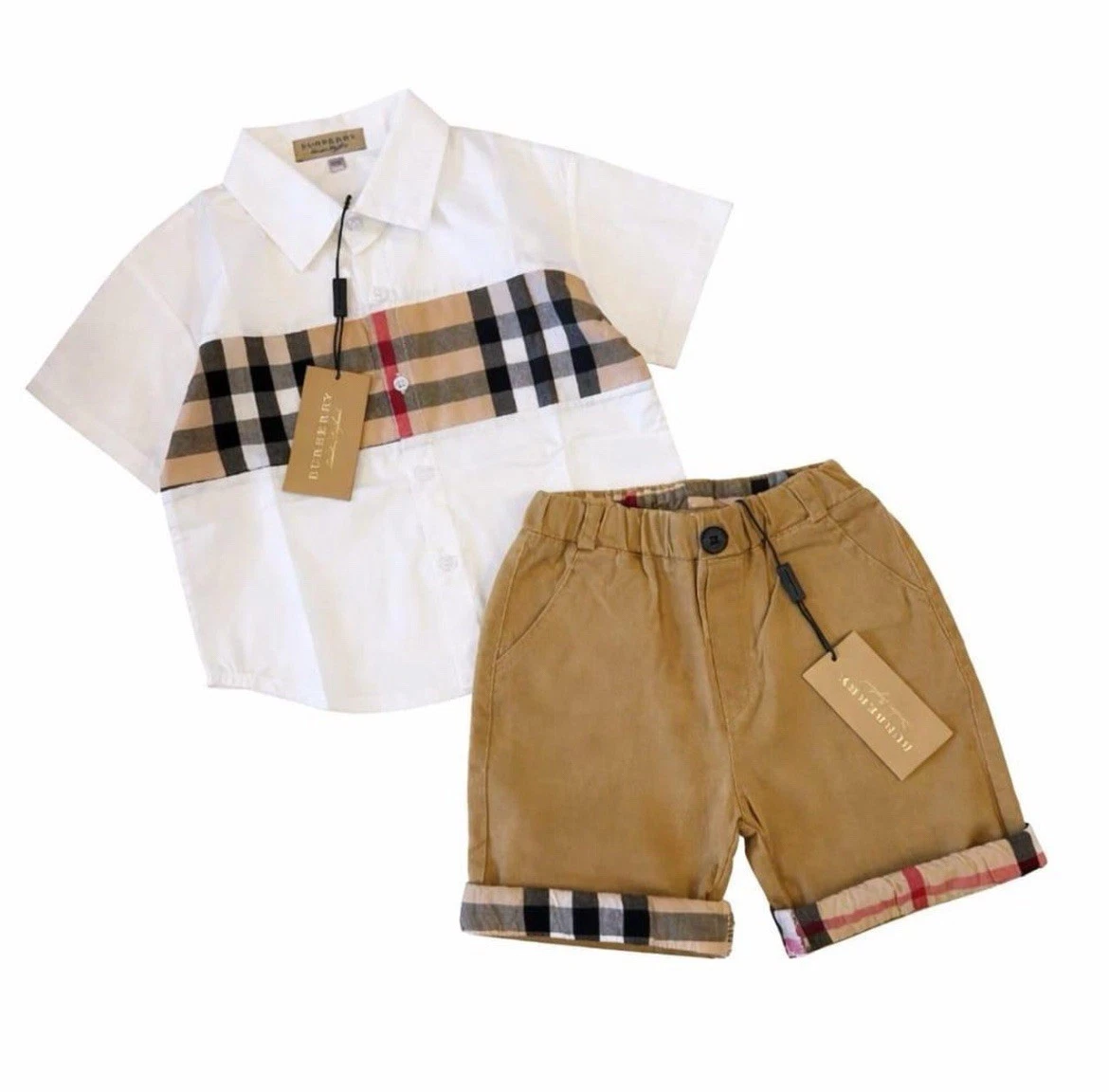 Preços baixos em Burberry Conjuntos para Bebês e Crianças Pequenas