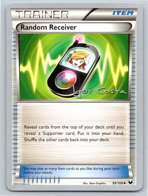 RANDOM RECEIVER (IGOR COSTA) WORLD CHAMPIONSHIP DECKS 99/108 NM A56319 FREE S&H