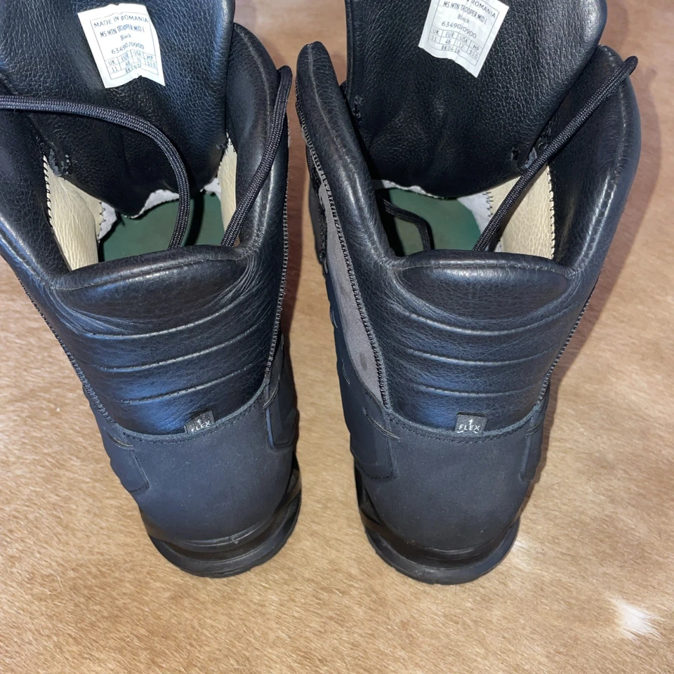 Salewa Mountain Trooper Boots Men’s Size 12 US Silent Stealth Hunter Boots - Image 2 of 4