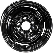 For Chevy Camaro 67-81 Oer A8500505 Dog Dish Black 14x7 Steel Factory Wheel For Chevy Camaro 67-81 Oer A8500505 Dog Dish Black 14x7 Steel Factory Wheel