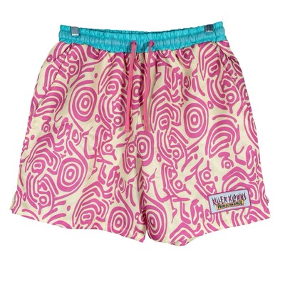 Killer Klowns From Outer Space Swim Trunks Men's XL Mesh Lined Drawstring Shorts